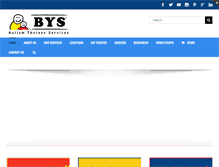 Tablet Screenshot of byyoursideac.com